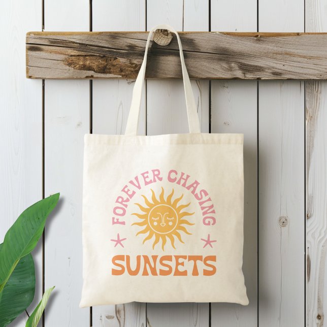 Tote Bag Plage de Sunsets pour toujours (Créateur téléchargé)