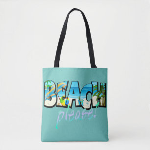 Tote Bag Plage d'enfants svp !