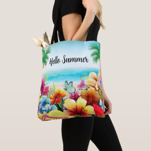 Tote Bag Plage d'été amusante