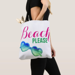 Tote Bag Plage svp bilatérale