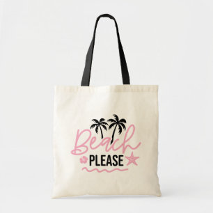 Tote Bag Plage Veuillez Citer
