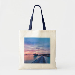 Tote Bag Plages tropicales Bungalows Maldives