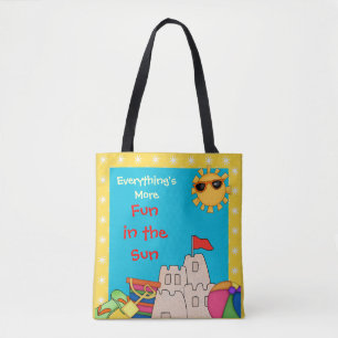 Tote Bag Plaisir des enfants au soleil