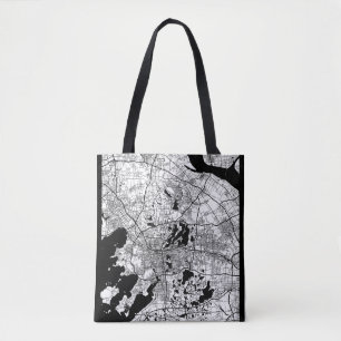 Tote Bag Plan de la ville de Suzhou en Chine
