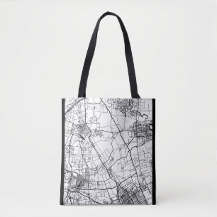 Tote Bag Plan de la ville de Yancheng en Chine