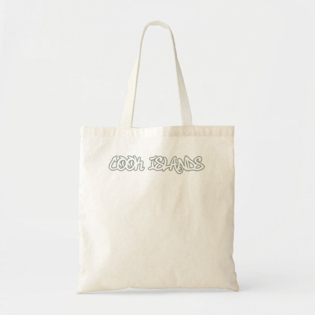 Tote Bag Plan des graffitis des Îles Cook (Devant)