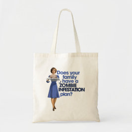 Tote Bag Plan d'infestation zombie