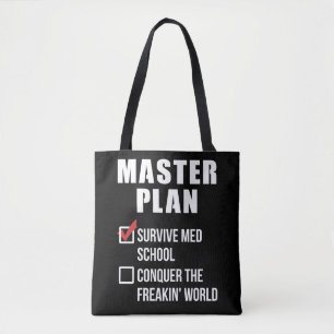 Tote Bag Plan directeur de l'obtention d'un diplôme d'étu