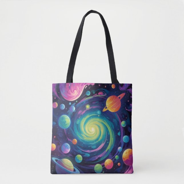 Tote Bag Planetary Spin (Devant)