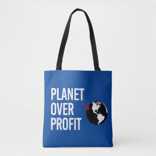 Tote Bag Planète sur le profit