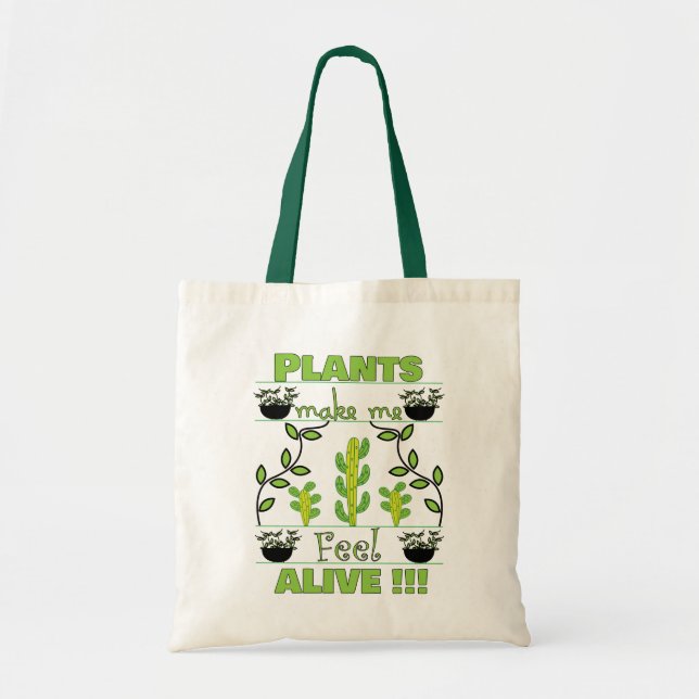 Tote Bag Plante Lover (Devant)