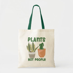 Tote Bag Plantes Pas Gens Gardeners Nouveauté