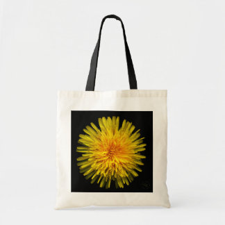 Tote Bag Plantes sur des emballages - pissenlit jaune