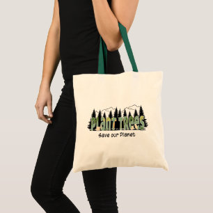 Tote Bag Plantez des Arbres - Sauvez notre Planète, Jour de