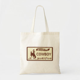 Tote Bag Plaque minéralogique customisée du Wyoming