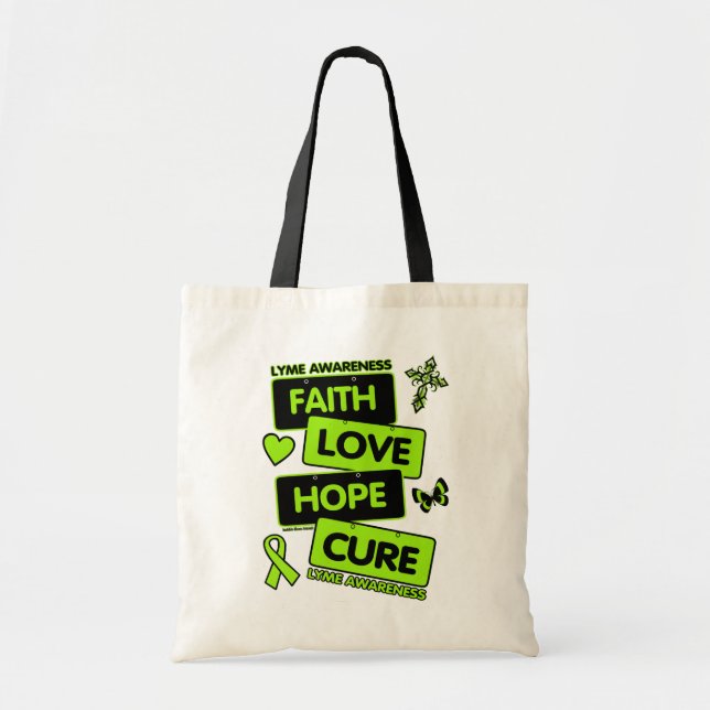 Tote Bag Plaques de licence...Lyme (Devant)