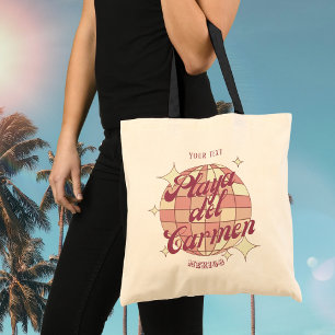 Tote Bag Playa del Carmen Mexique MX souvenir de la plage d