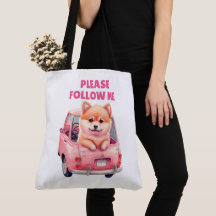 Tote Bag Please follow
