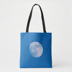 Tote Bag Pleine lune Sur La Ville De Montréal