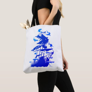 Tote Bag Plongée En Eaux Et Requins