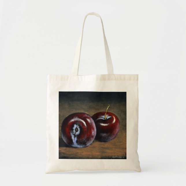 Tote Bag Plum Tragetasche (Vorne)