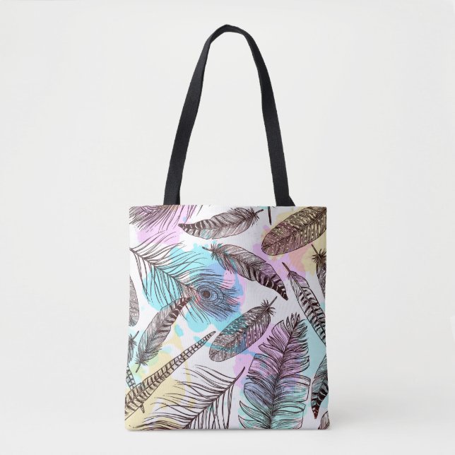 Tote Bag Plumes de paquetage (Devant)