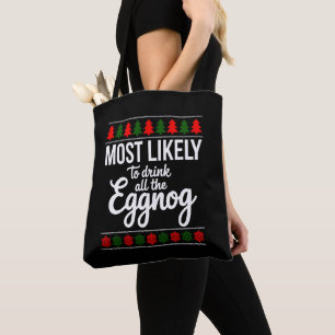Tote Bag Plus Susceptible De Boire Tout Le Lait De Poulet D