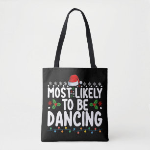 Tote Bag Plus susceptible de danser en famille à Noël