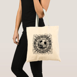 Tote Bag Plutôt jouer au football