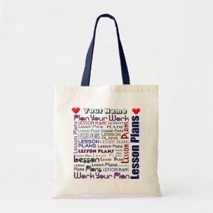 Tote Bag Poche de plan de cours