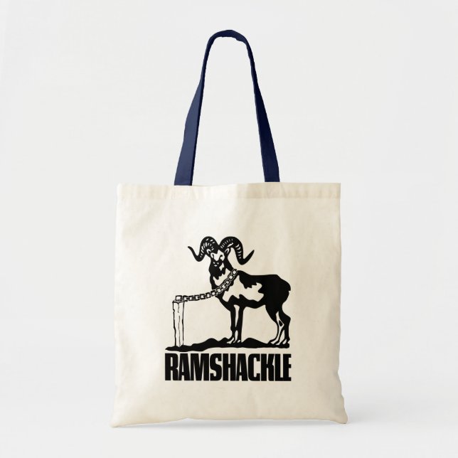 Tote Bag Podcast de Collisionneur en polyèdre - Ramshackle (Devant)