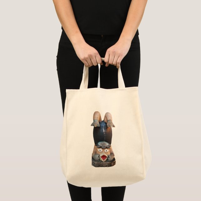 Tote Bag Poignée Kappa 河 童 (Devant (produit))