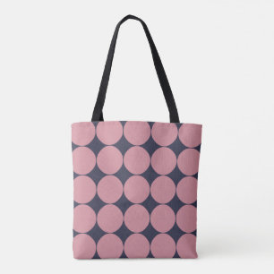 Tote Bag Pointe rose Design Moderne