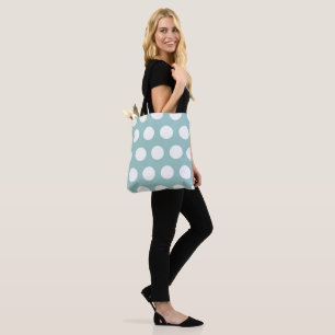 Tote Bag Pois Bleus Bleus