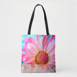 Tote Bag Pois rose et pois fourre-tout