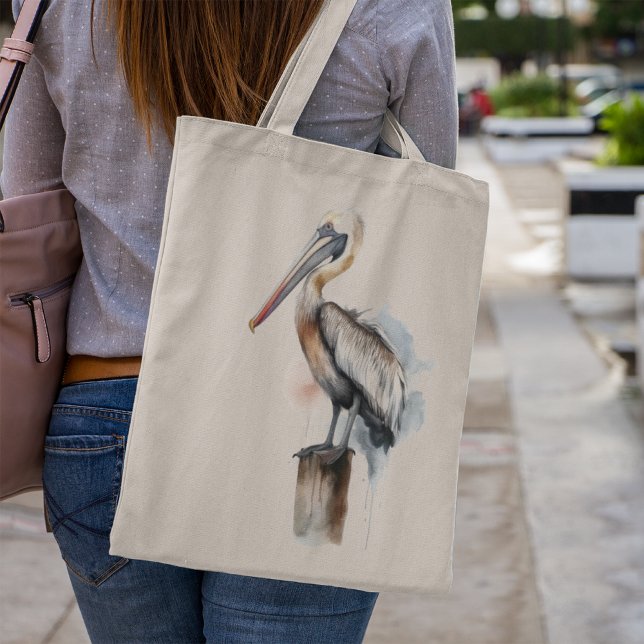 Tote Bag Poise du Pélican (Créateur téléchargé)