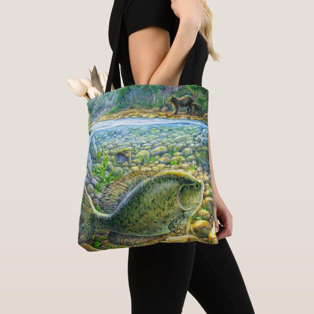 Tote Bag Poisson de montagne (De près)
