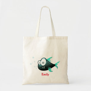 Tote Bag Poisson Décoratif Personnalisé Drôle Bubles De Bai