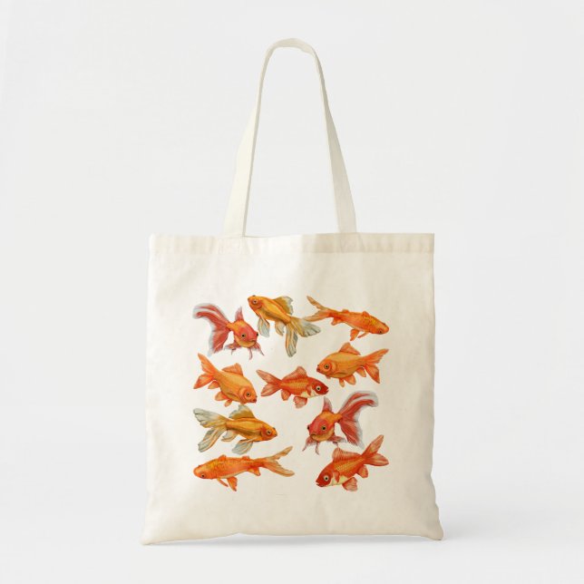 Tote Bag Poisson d'or (Devant)