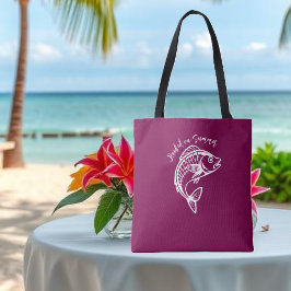 Tote Bag Poisson en été