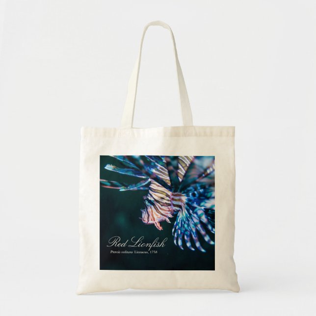 Tote Bag Poisson rouge (Pterois volitans, Linnaeus, 1758) (Devant)