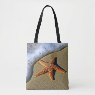 Tote Bag Poisson unique sur la plage