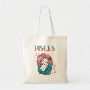 Tote Bag Poissons Zodiaque Horoscope Signe d'Eau Astrologie