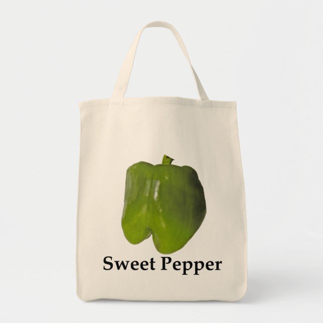 TOTE BAG POIVRE DOUX - POIVRE VERT (Devant)
