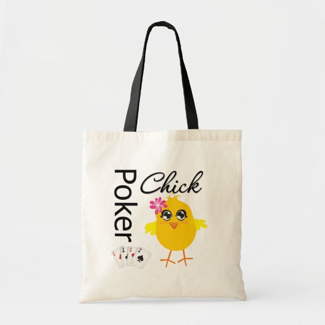 Tote Bag Poker Chick (Devant)