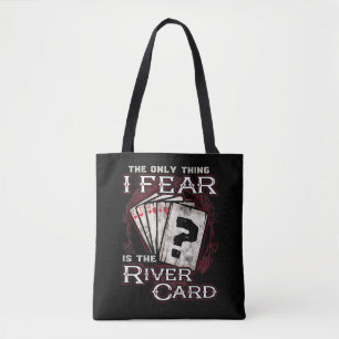 Tote Bag Poker La seule chose que je crains est la carte Ri