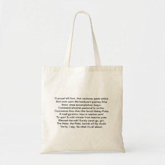 Tote Bag Pokey à l'eau de rose shakespearien