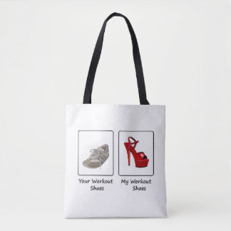 Tote Bag Pole Dance - Mes chaussures de gym, vos chaussures