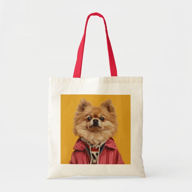 Tote Bag Poméranien (Devant)