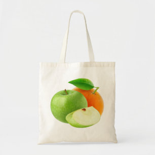 Tote Bag Pomme et orange